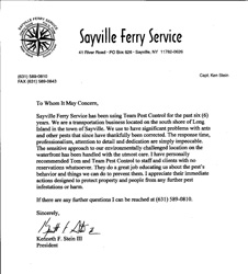 Sayville Ferry Service